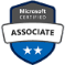 microsoft certified associate badge