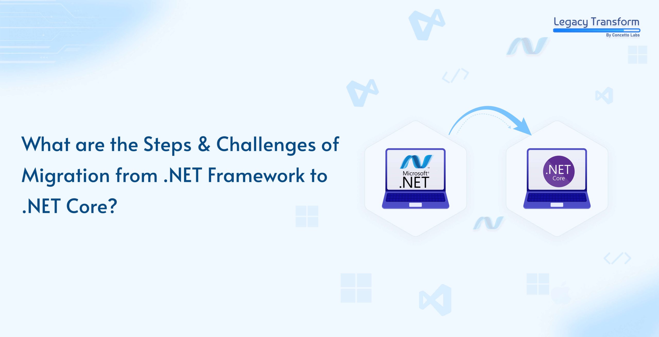 What are the Steps and Challenges of Migration from .NET Framework to .NET Core?